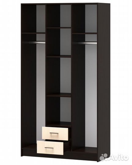 Шкаф распашной Трио-2