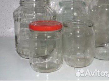 Банки разные от 0,5 до 3,0 л