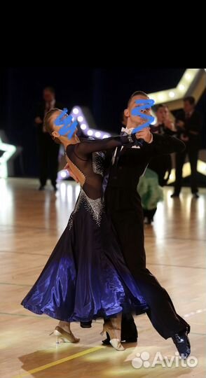 Платье для бальных танцев стандарт