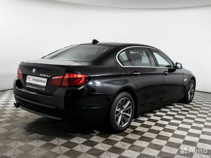 BMW 5 серия 2.0 AT, 2013, 125 000 км