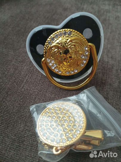 Пустышка versace ювелирная соска