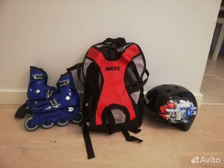 Роликовые коньки дет., разм. 25-29 (полный набор)