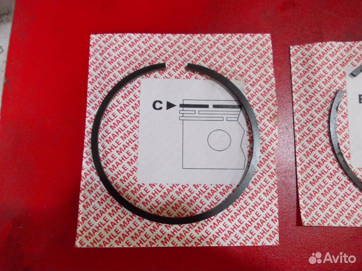 Кольца поршневые на renault