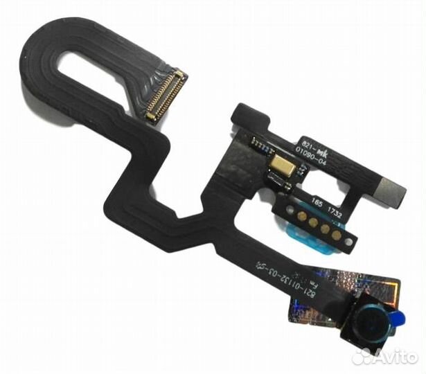 Шлейф iPhone 8 Plus + фронтальная камера + микрофо