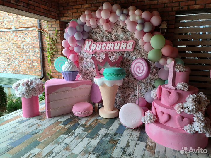 Сладости из пенопласта