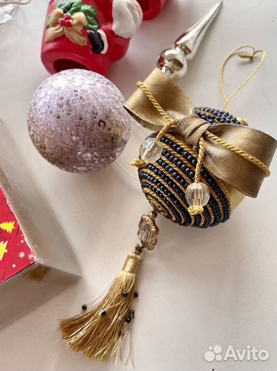 Новогодние игрушки. Ёлка шар сосулька звезда