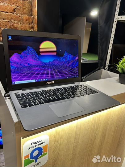 Свежий Игровой Ноутбук Asus с GeForce 820m/8гб озу