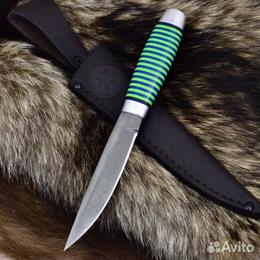 Финка народная №2, сталь D2