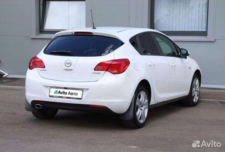 Opel Astra 1.4 AT, 2011, 105 842 км