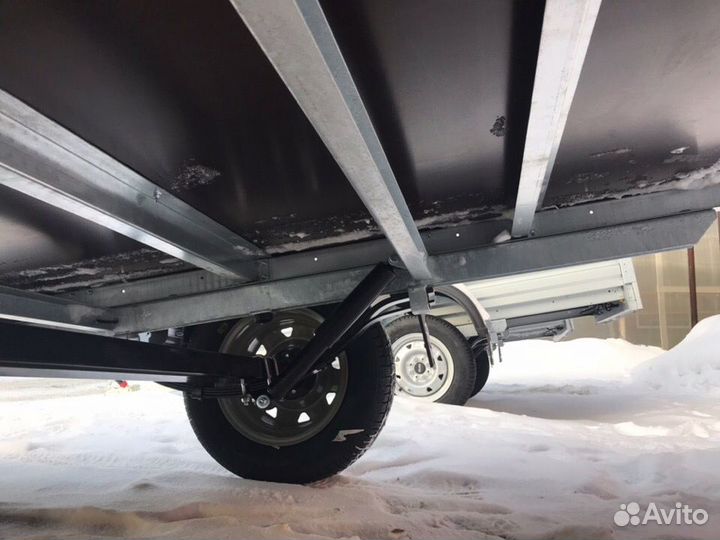 Ось прицепа мзса 817717.001-05 (17.012) в сборе