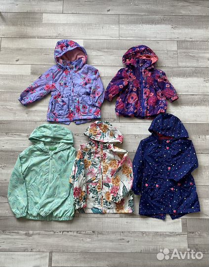 Куртка ветровка 74, 86, 98, 110, 120