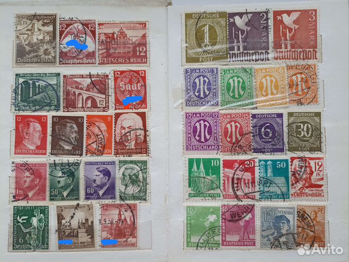 Старинные марки Германии
