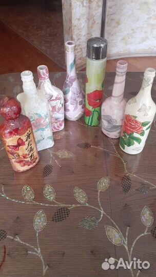 Декоративные бутылки