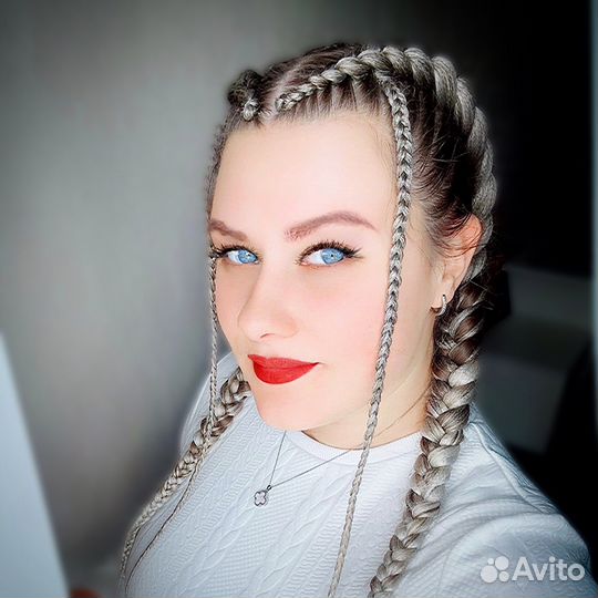 Афрокосы, Афрохвост, брейды, боксерские косы