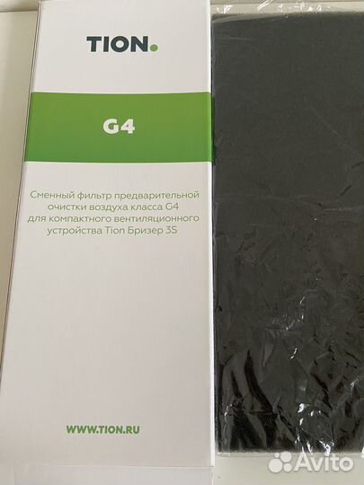 2 Фильтра G4 для tion Бризер 3S/4S