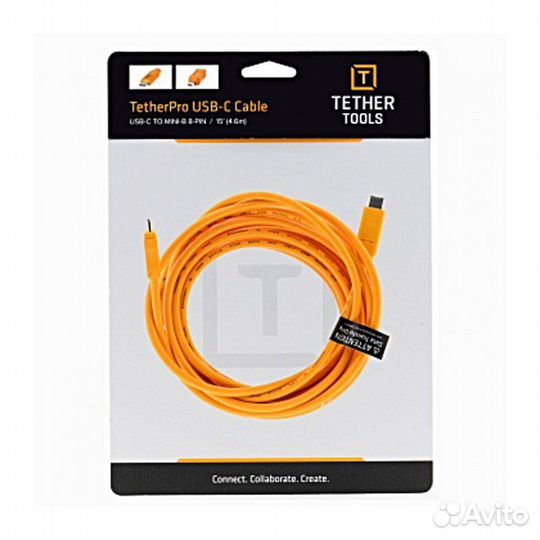 Кабель Tether Tools TetherPro USB-C to 2.0 Mini-B