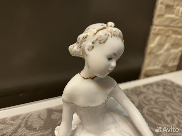 Статуэтка фарфор лфз балерина под реставрацию