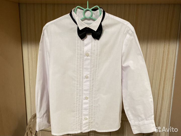 Рубашка белая для мальчика