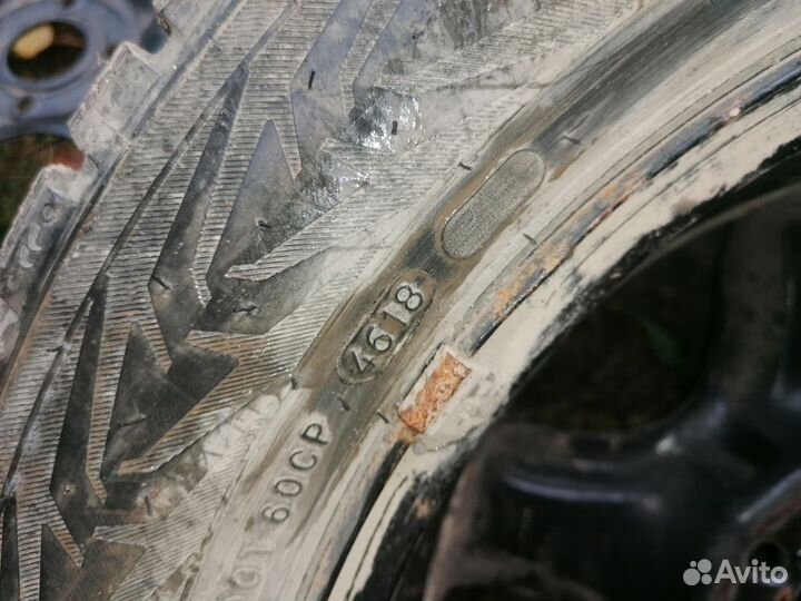 Колеса в сборе r16 зимние на Renault sandero