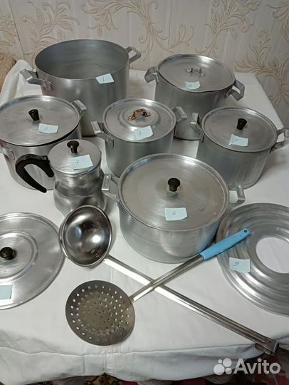 Кастрюля алюминиевая СССР