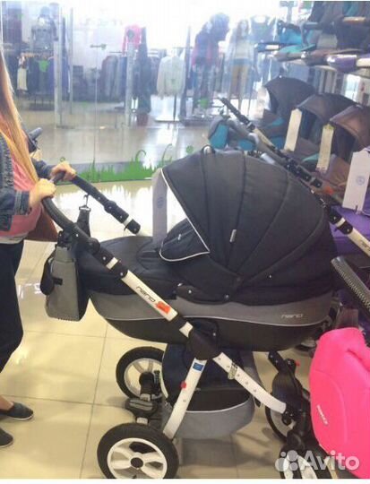 Riko nano 3 в 1, детская коляска