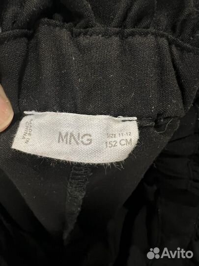 Брюки черные для девочки