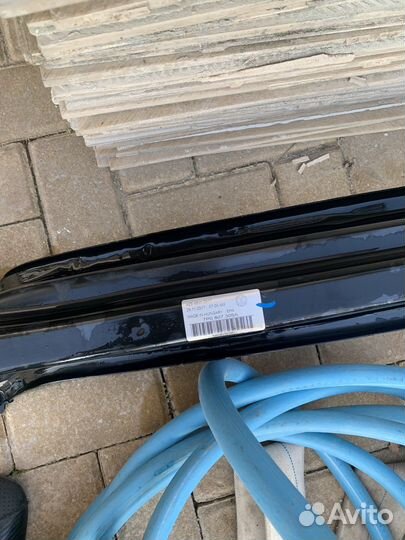 Усилитель заднего бампера touareg