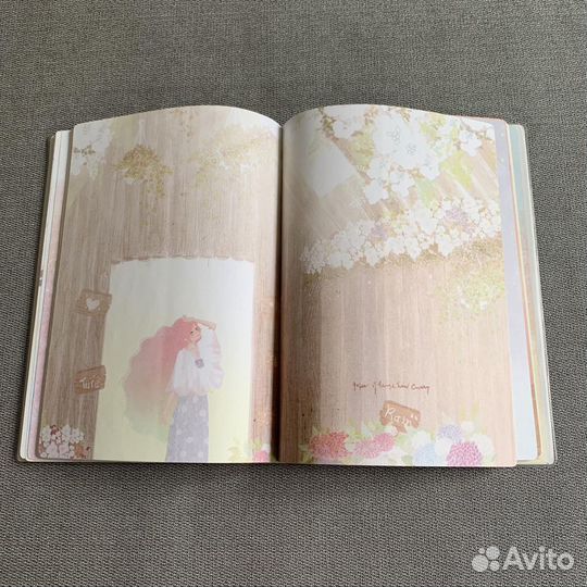 Новый блокнот красивый с девушкой в обложке