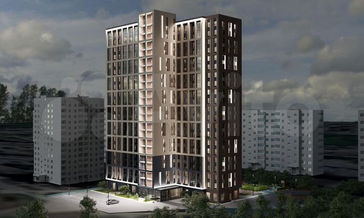 1-к. квартира, 35,2 м², 8/21 эт.