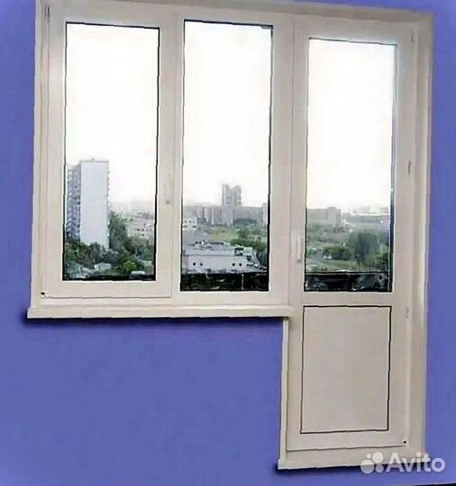 Пластиковые окна остекление балконов