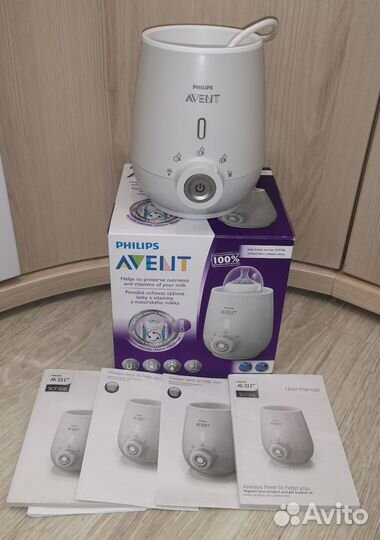 Подогреватель для бутылочек avent SCF356