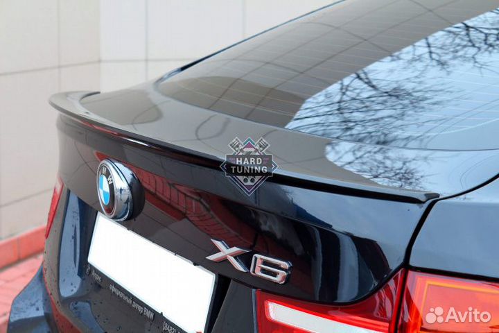 Спойлер лип абс BMW X6 E71