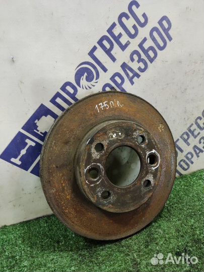 Тормозной диск передний левый Renault Symbol седан