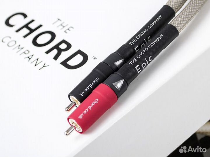 Кабель межблочный аудио Chord Company Epic RCA