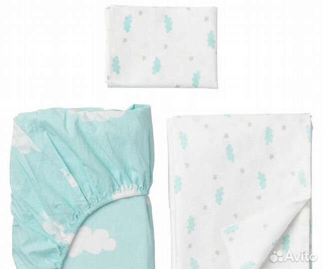 Постельное белье IKEA в кроватку