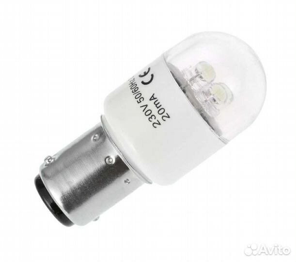 Лампочка для швейной машины BA15D лампа