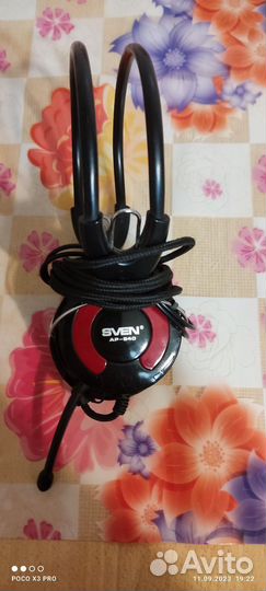 Игровые наушники sven