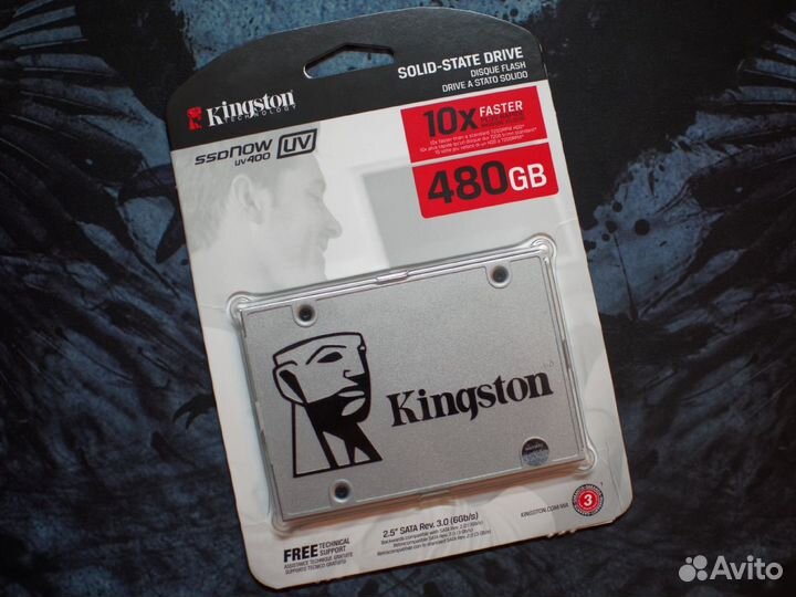 SSD kingston 480 WD 500
