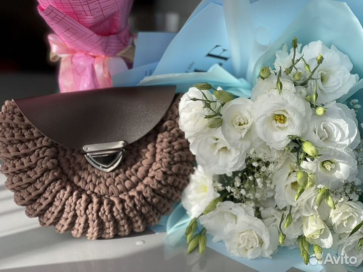 Сумка вязанная