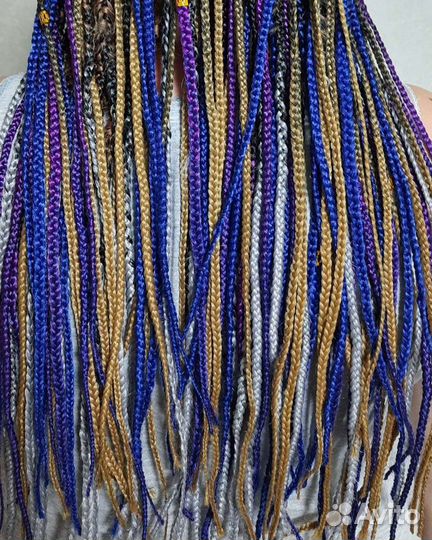 Плетение афрокосичек