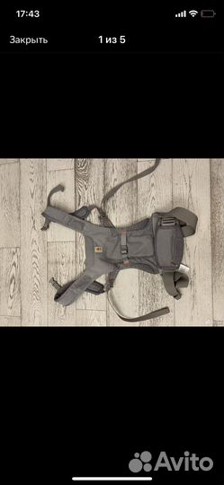 Эргорюкзак ergobaby aerloom