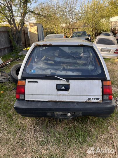 Разбор Honda shuttle 4x4 1987-94