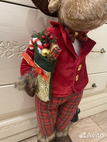 Новогодний лось