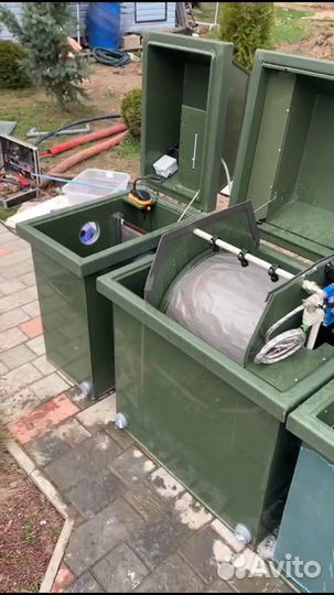 Полный прудокомплект “VodoMan” для пруда 100м2