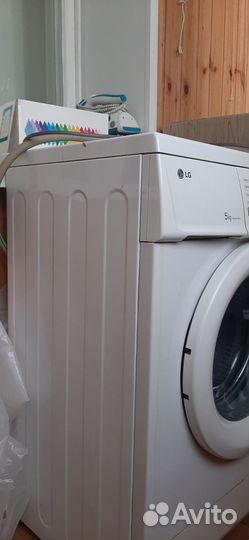 Стиральная машина бу lg 5 кг