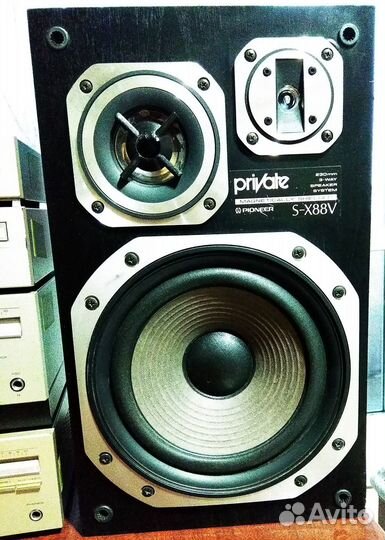 Pioneer усилитель, дека, тюнер, колонки, таймер