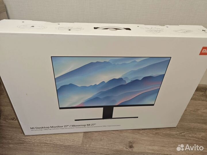 Новый монитор Xiaomi mi desktop monitor 27