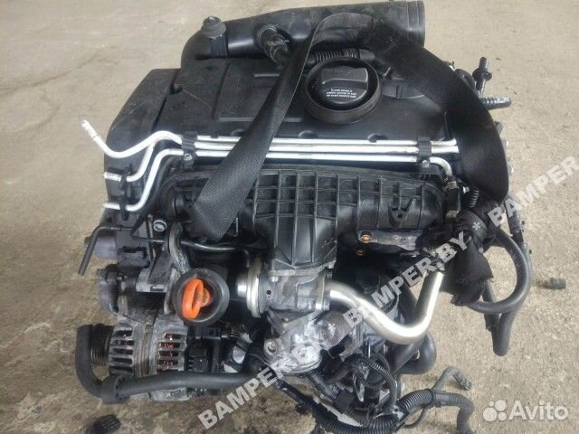 BKD Двигатель к Seat Toledo, 2009 г. 2.0 л, дизель