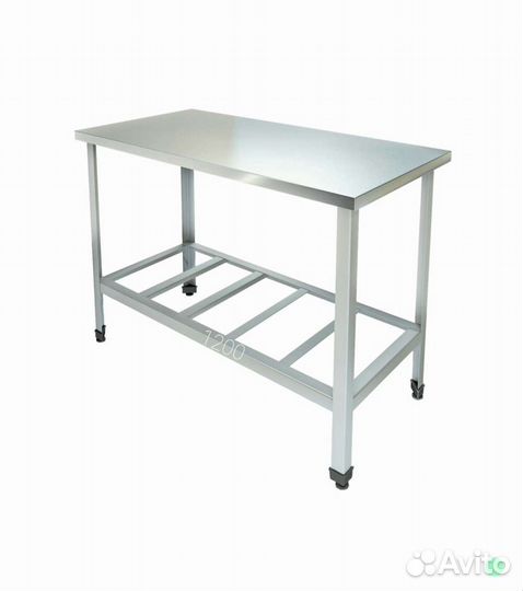 Стол 120х60 нержавейка