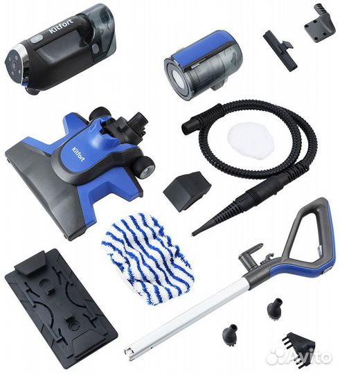 Новый Пылесос вертикальный Kitfort кт-598 бспровод